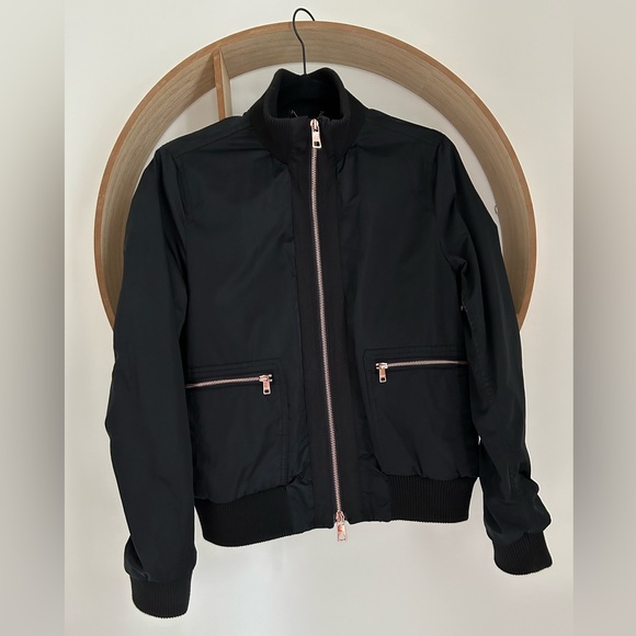 Banana Republic Satin Bomber Jacket - Picture 2 of 7